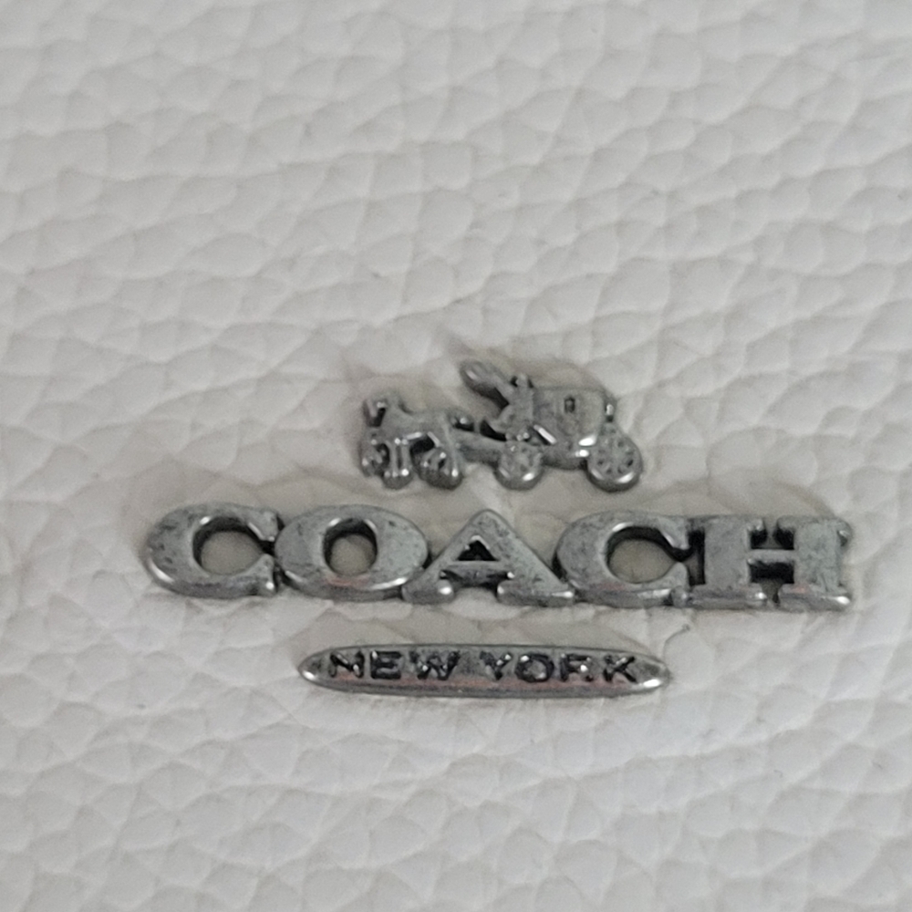 Coach Foldover Crossbody Clutch With Prairie Rivets - Picture 5 of 14